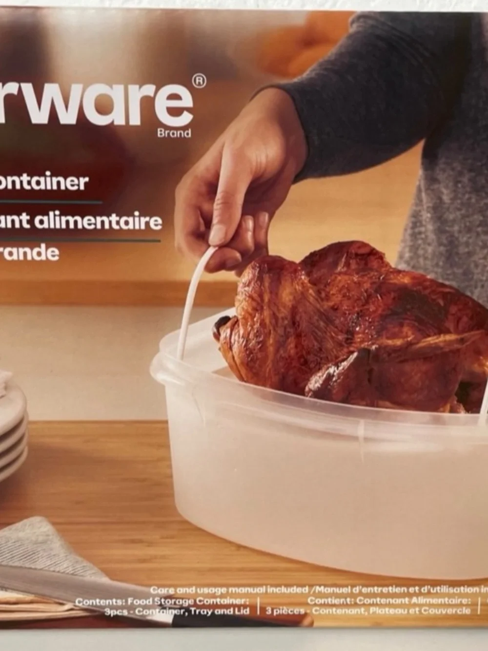 Tupperware XL Food Storage Container NIB! 1.55 Gallon/6L